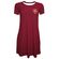Vestido-Fluminense-Grena Vestido-Fluminense-Grena